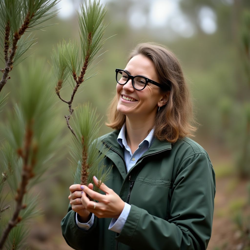 Botanist Sarah Johnson