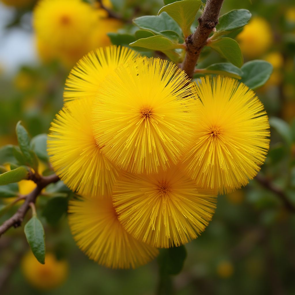 Golden Wattle Yellow Flowers